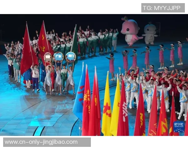 深圳光亮部队露脸全运会闭幕式！